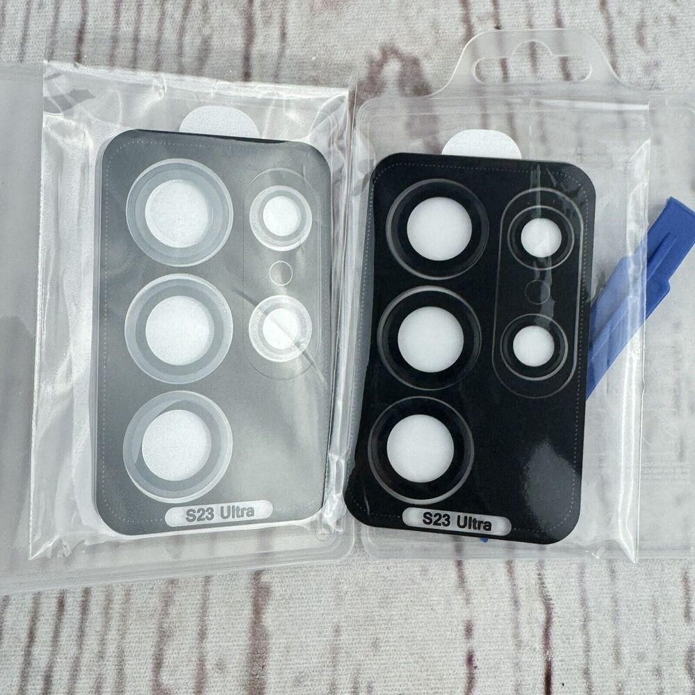 Camera Lens Protector for Samsung Galaxy S23 Ultra, 9H Tempered Glass, 2-Pack